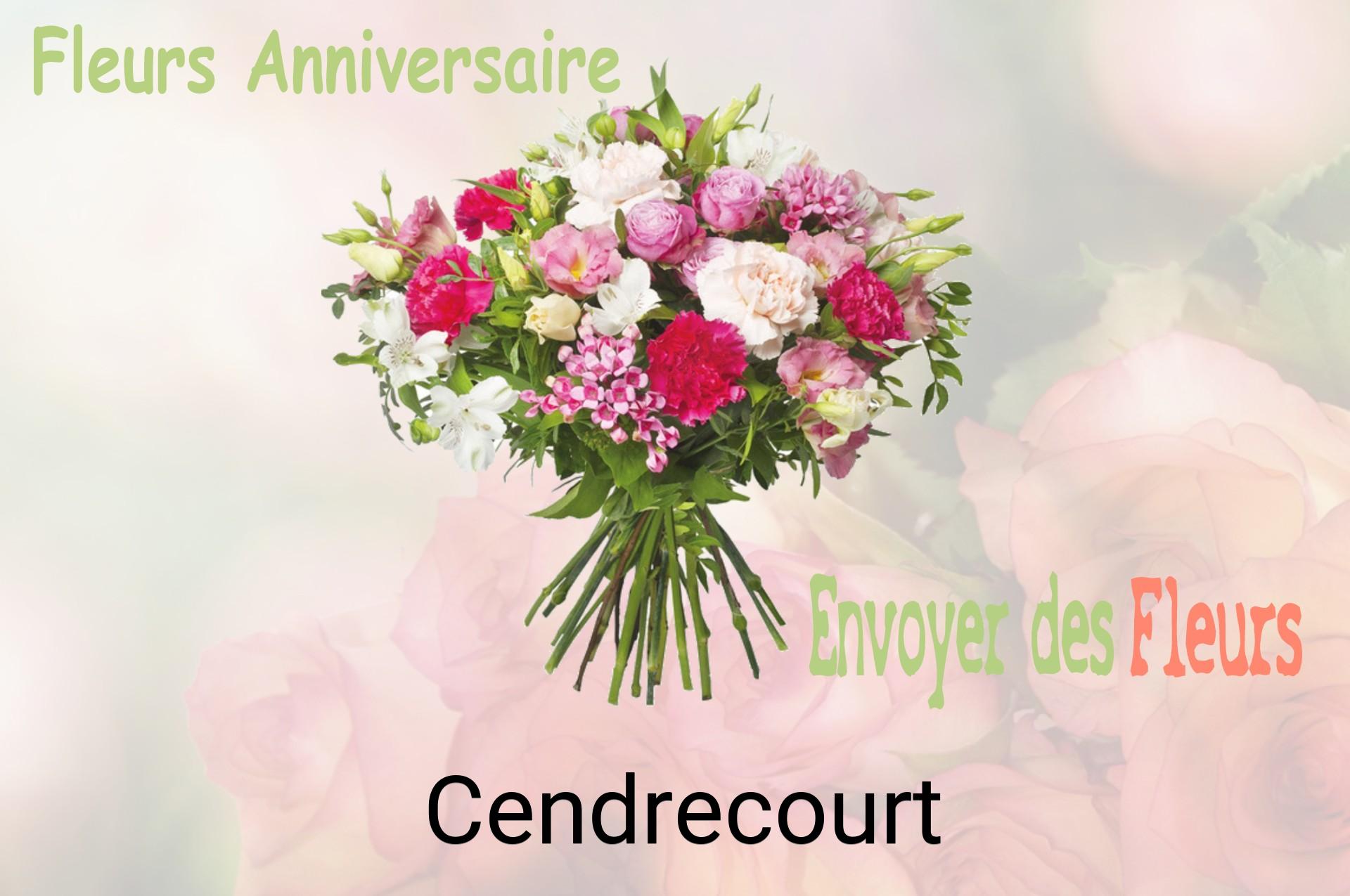 Bouquet de fleurs d’anniversaire livré à Cendrecourt