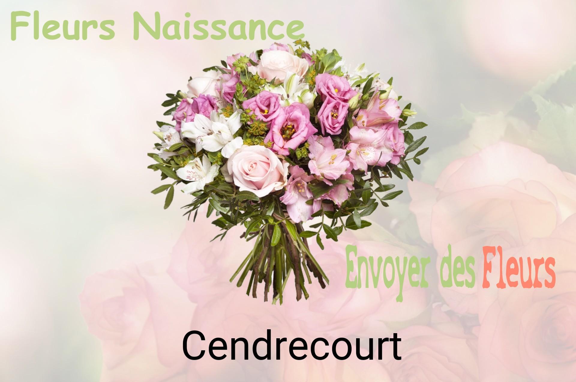 Bouquet de fleurs de naissance livré à Cendrecourt